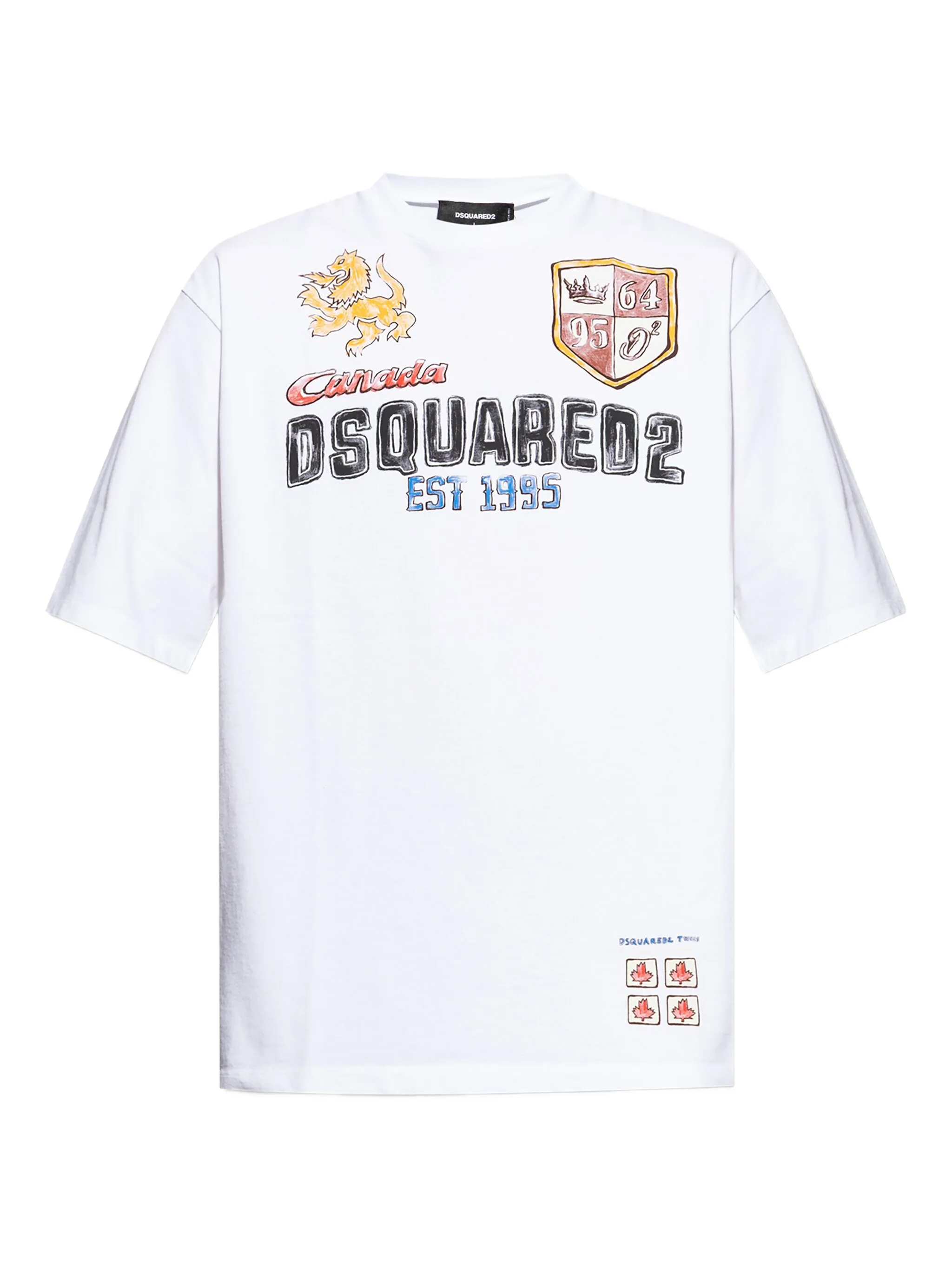 CAMISETA DSQUARED2 ESTAMPADA
