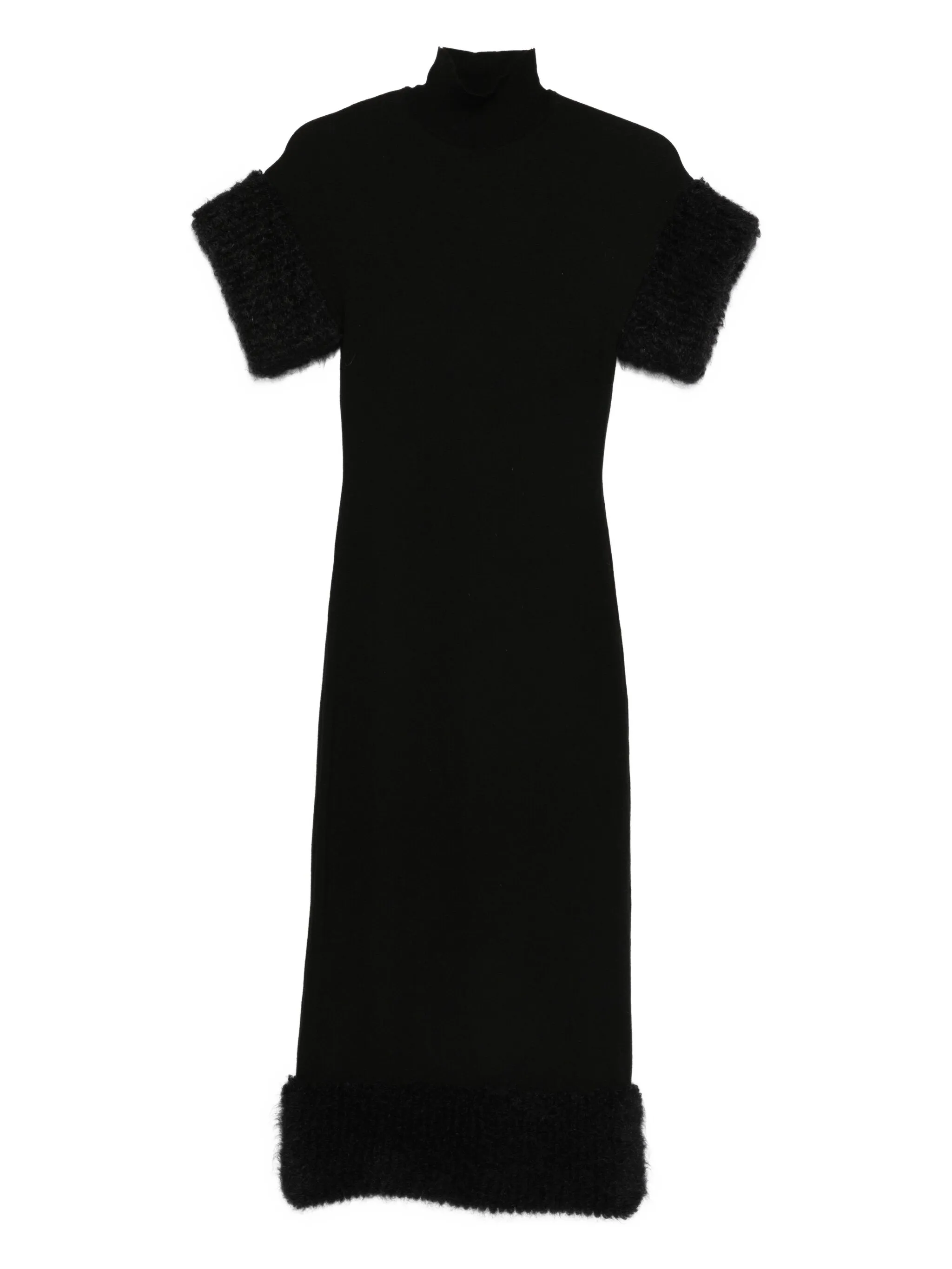VESTIDO MOSCHINO CUELLO ALTO