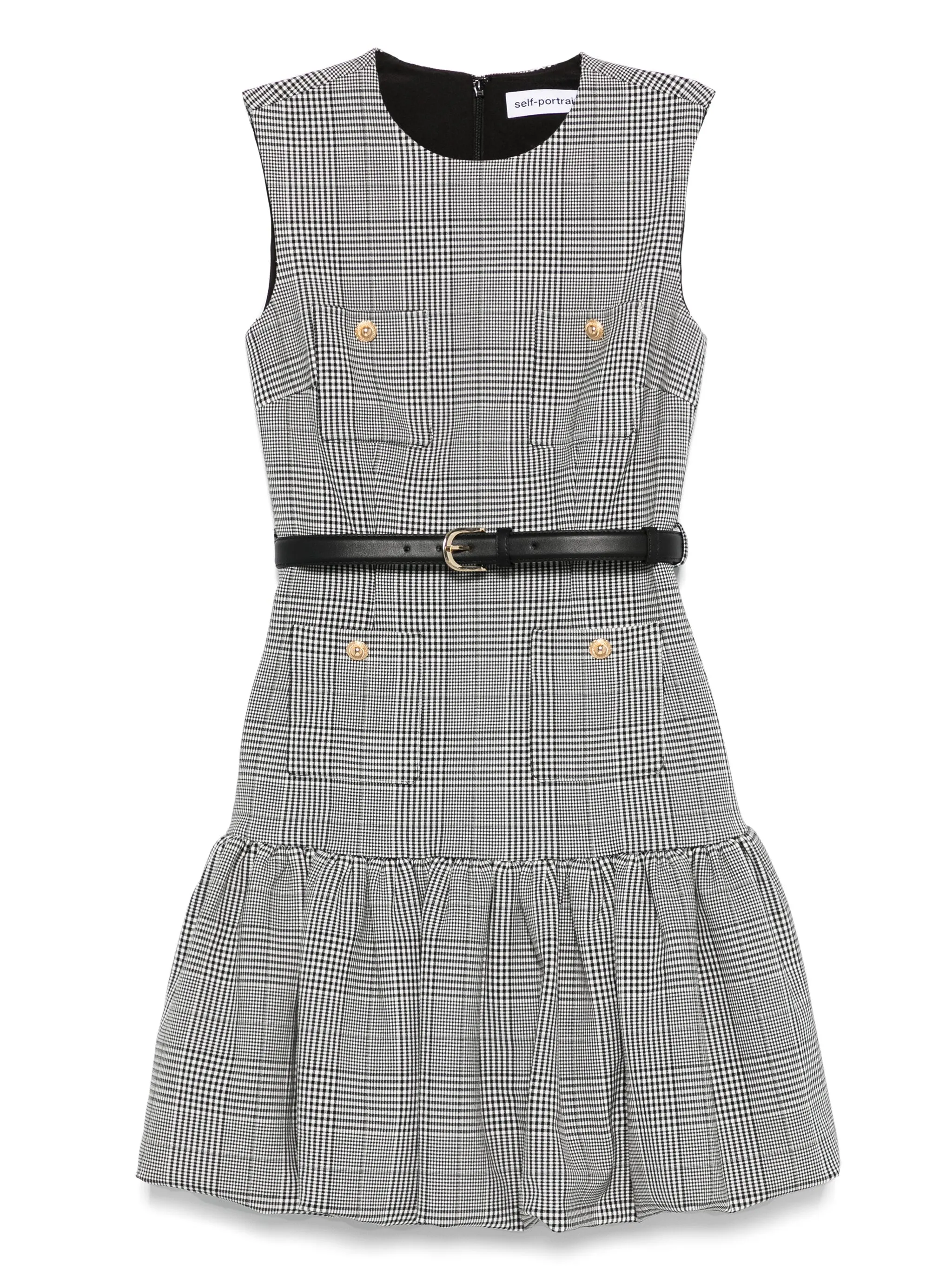 VESTIDO SELF PORTRAIT CUADROS