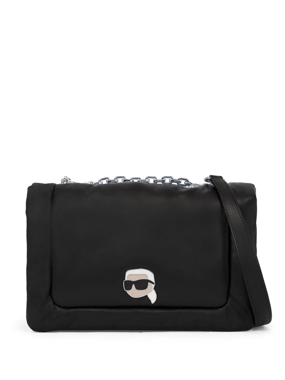 KARL LAGERFELD IKON PUFFY CROSSBODY BAG