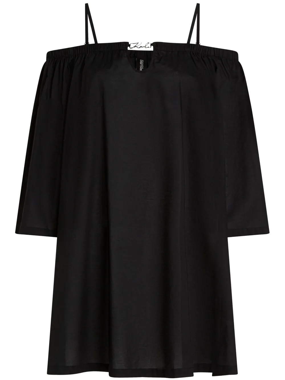 VESTIDO KARL LAGERFELD HOMBROS DESCUBIERTOS