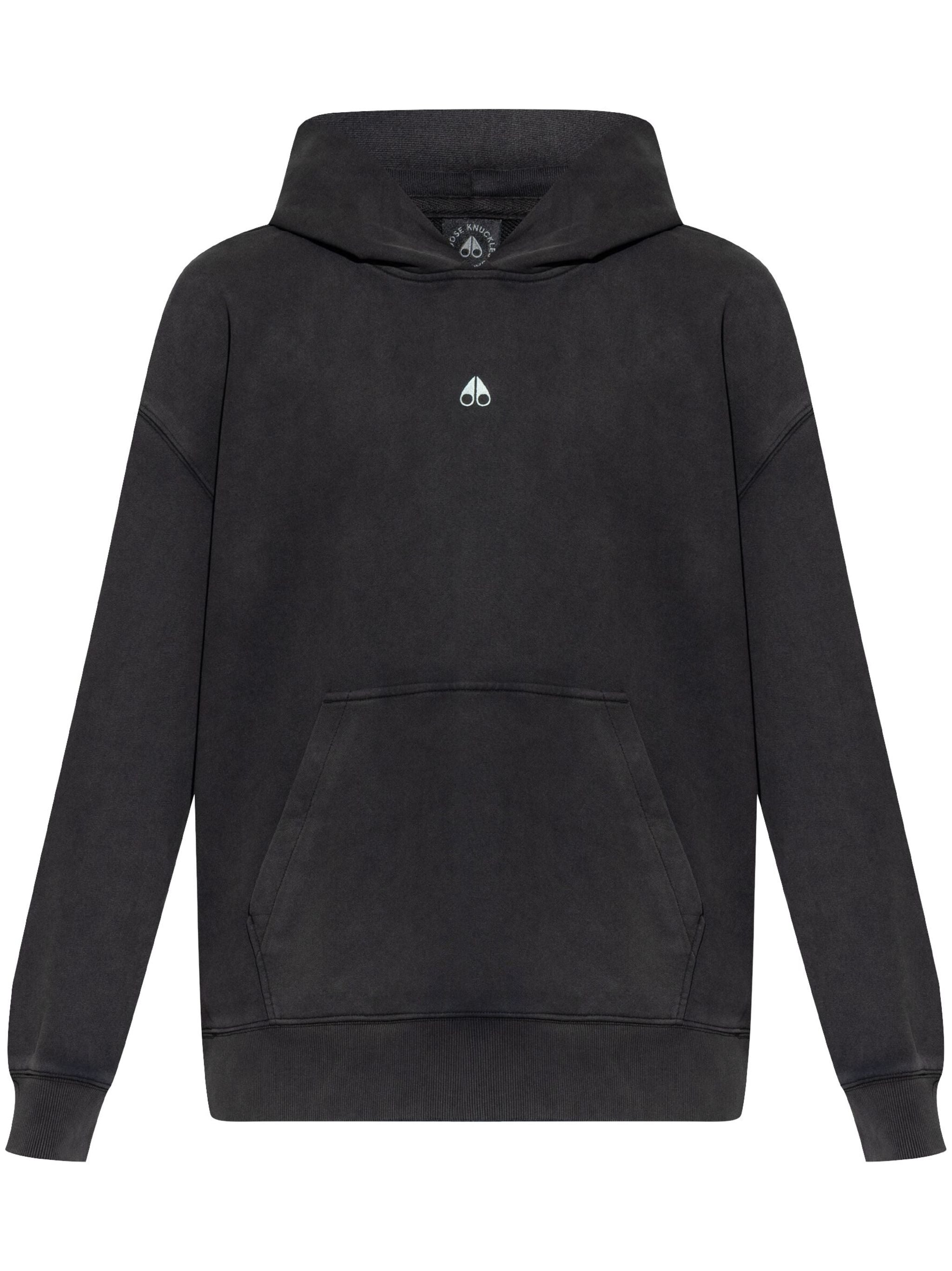 MOOSE KNCUCKLES LOGO-PRINT HOODIE