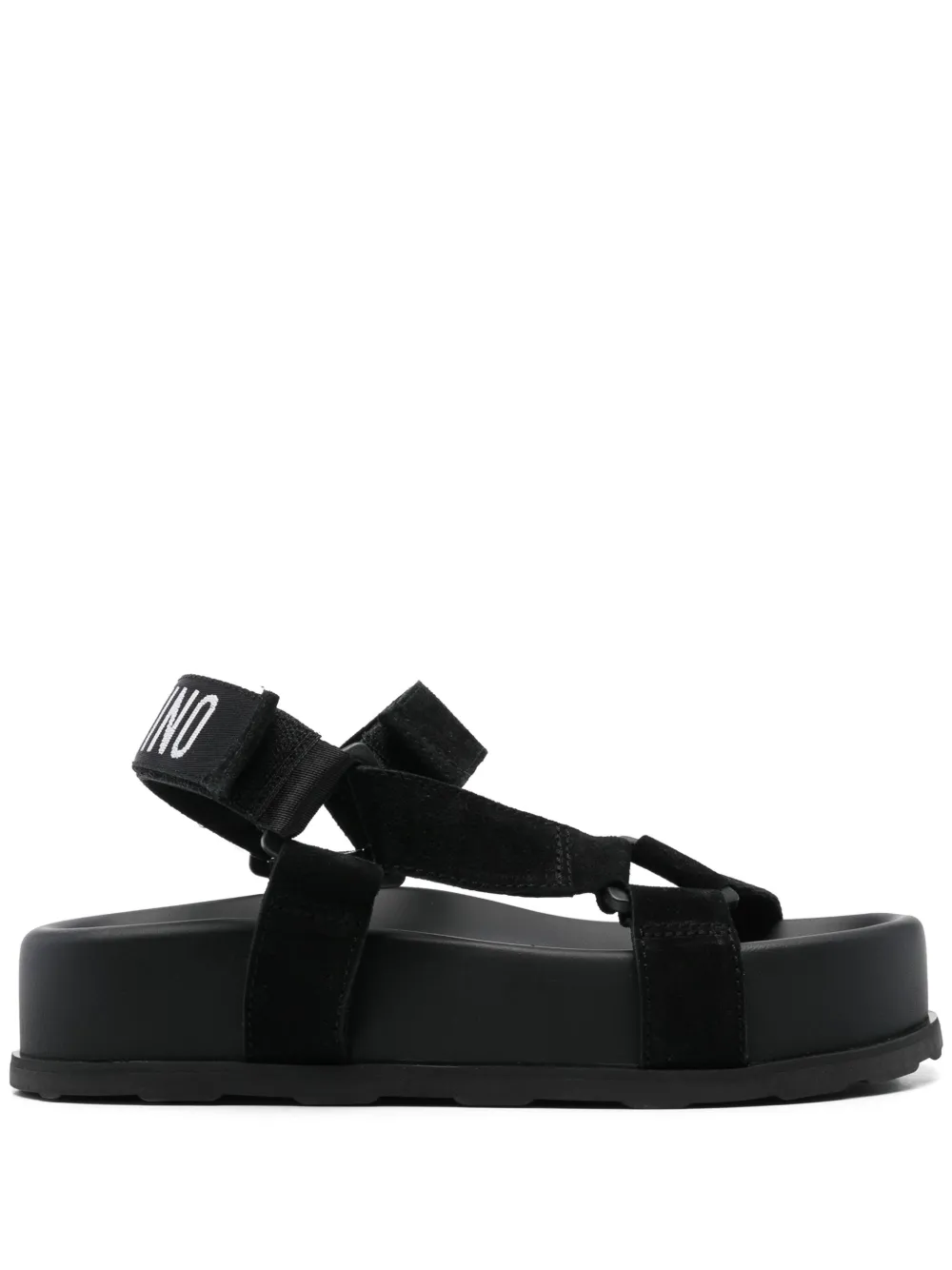 SANDALIAS MOSCHINO LOGO