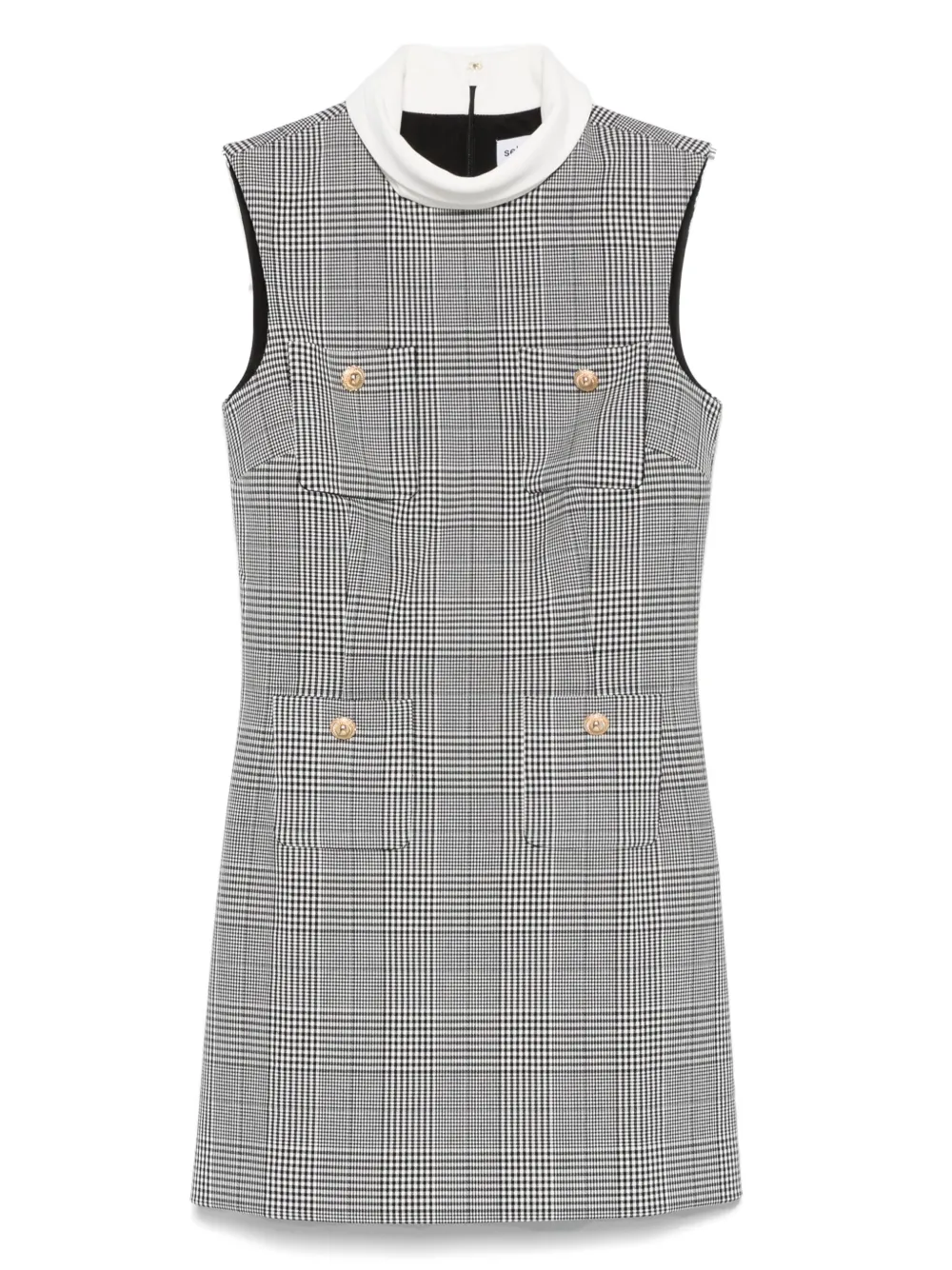 VESTIDO SELF-PORTRAIT PRINCE OF WALES