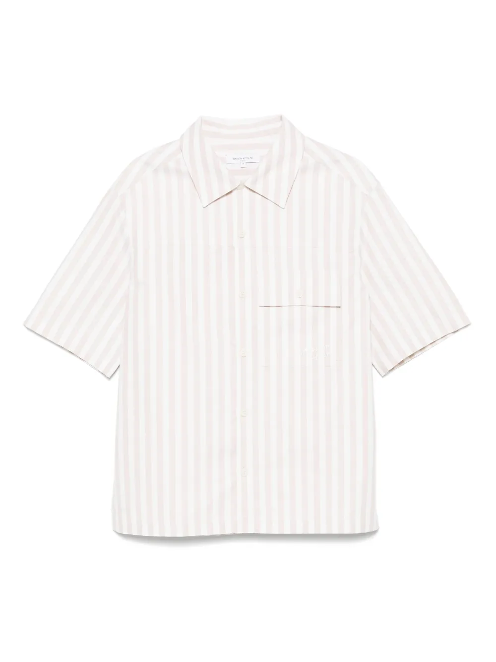 CAMISA MAISON KITSUNÉ RAYAS