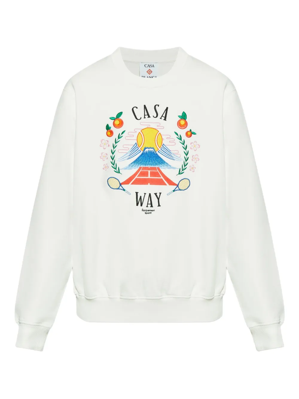 SUDADERA CASABLANCA ESTAMPADA