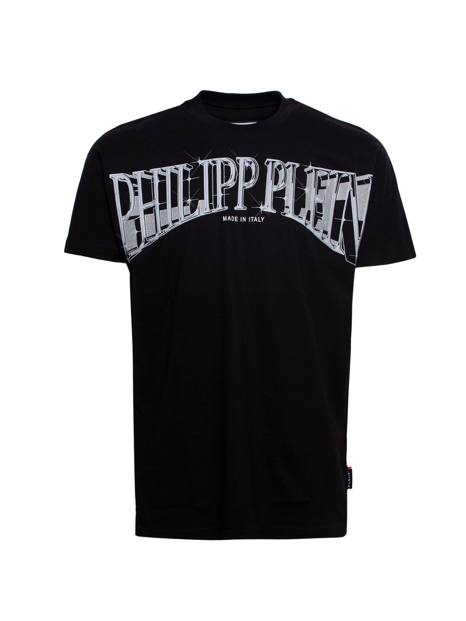 PHILIPP PLEIN SS KIMONO CUT COTTON T-SHIRT