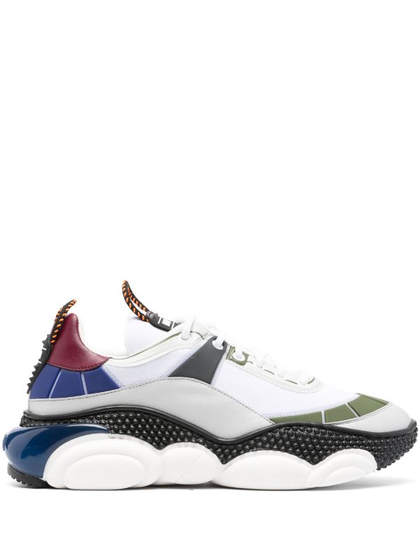 MOSCHINO BUBBLE TEDDY LOW-TOP SNEAKERS