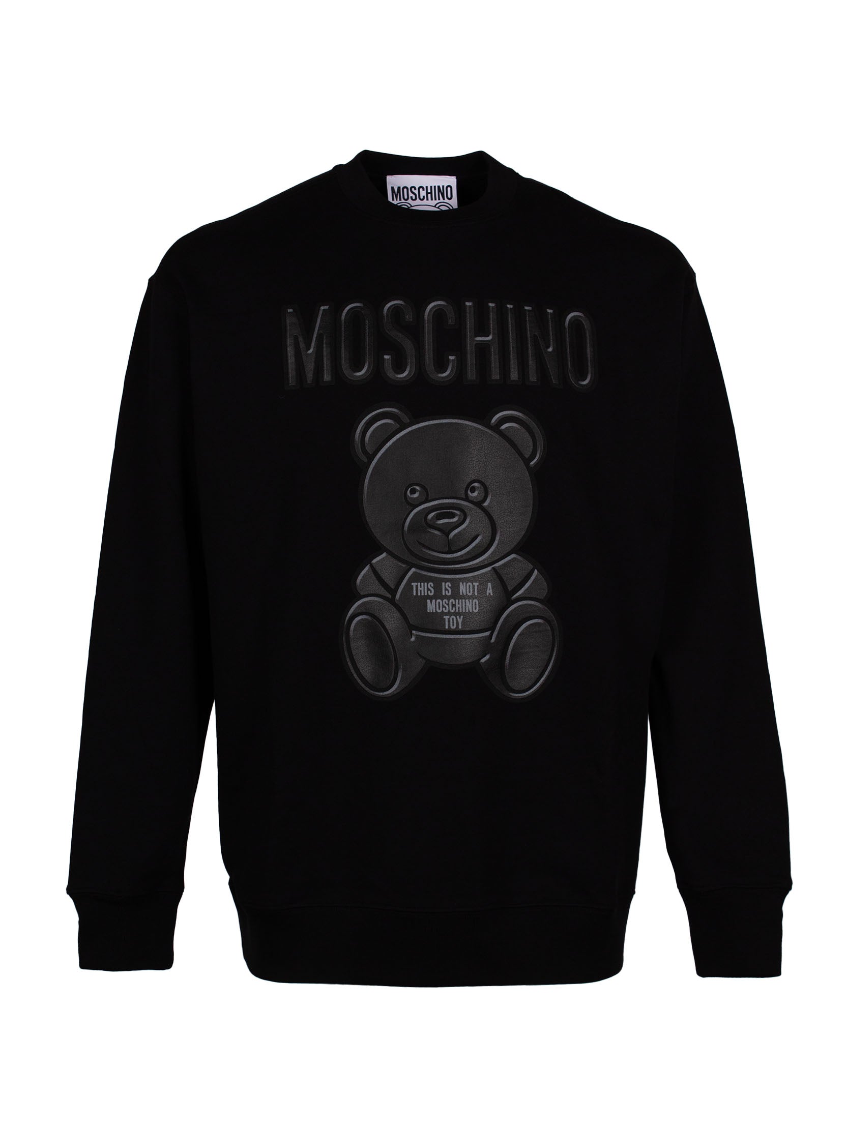 MOSCHINO TEDDY BEAR ORGANIC COTTON SWEATSHIRT