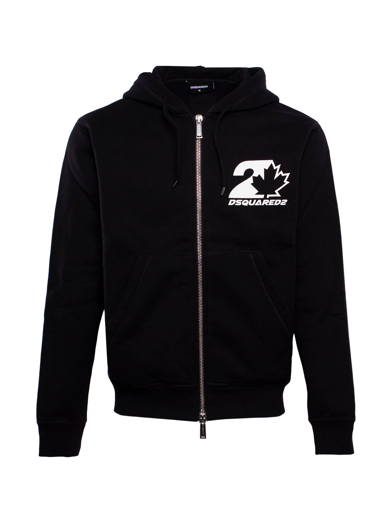 <tc>SUDADERA DSQUARED2 CON CORDÓN Y LOGO ESTAMPADO</tc>