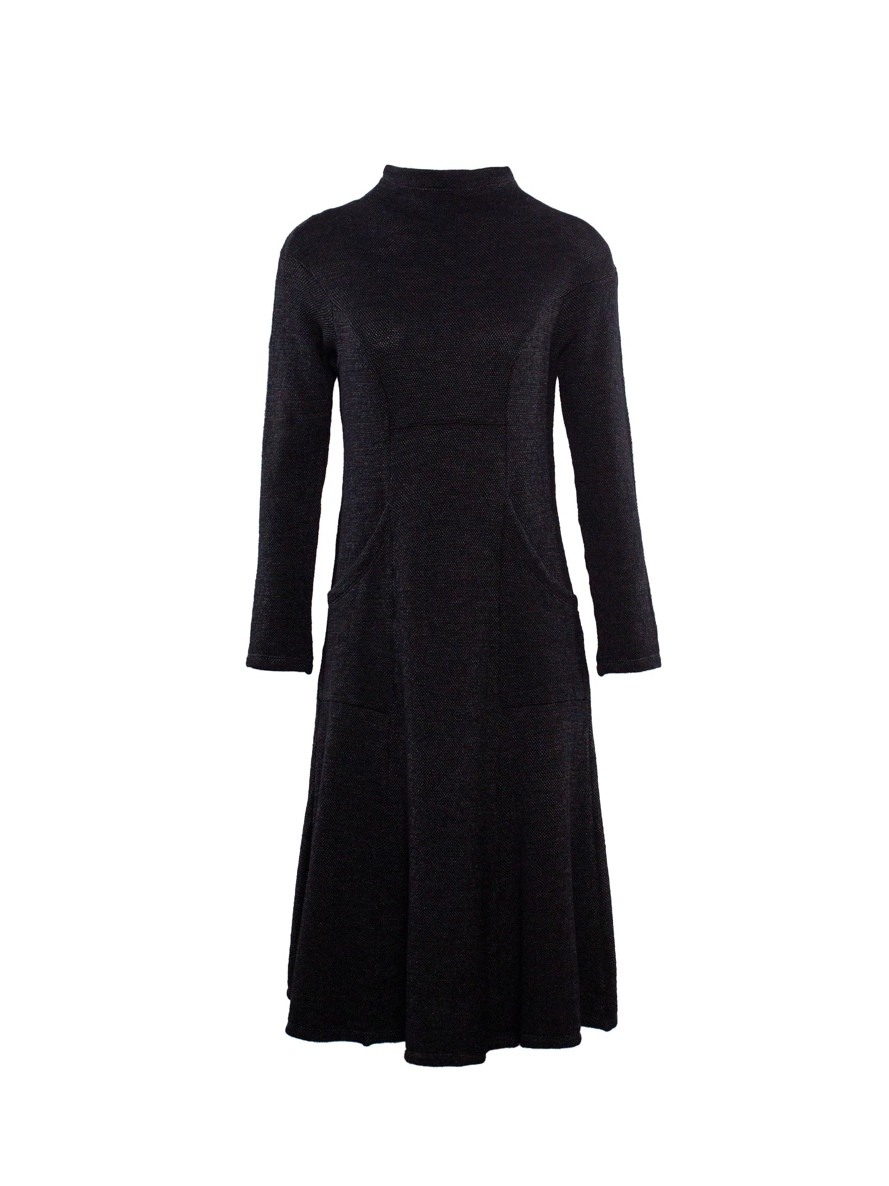 TRANSIT WOOL FLARED MIDI DRESS