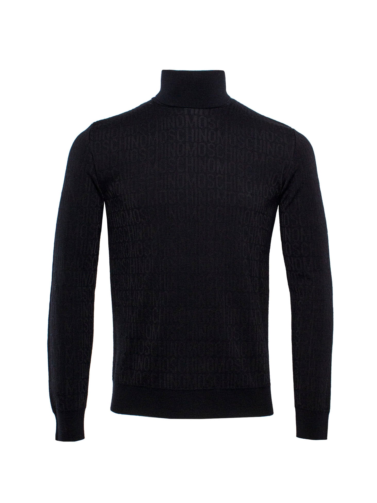 MOSCHINO ROLL-NECK VIRGIN WOOL JUMPER