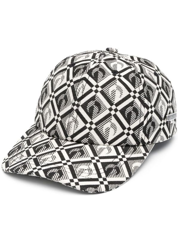 MARINE SERRE BLACK MOON DIAMOND CAP