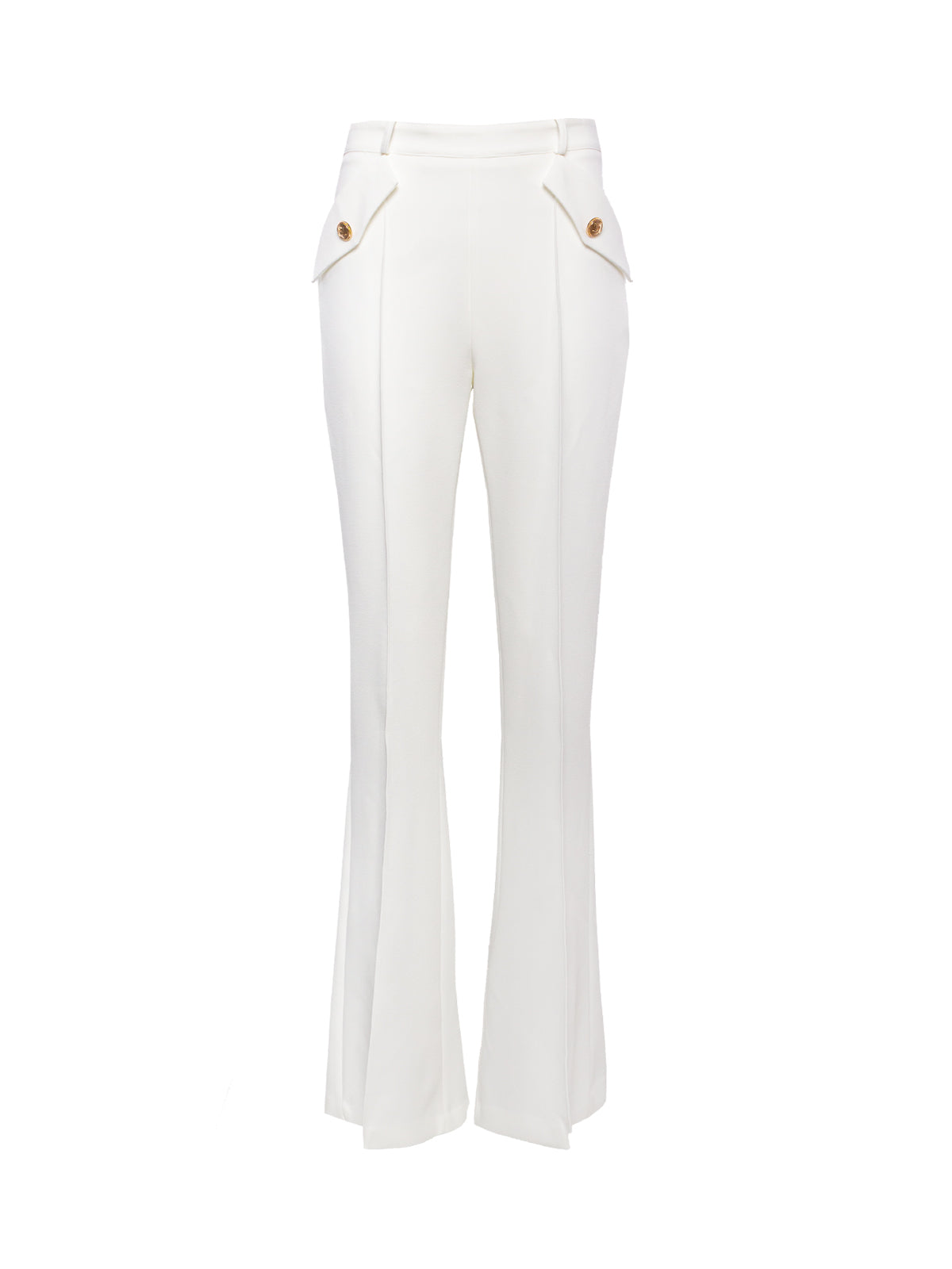 ELISABETTA FRANCHI HIGH-WAISTED TAILORED TROUSERS