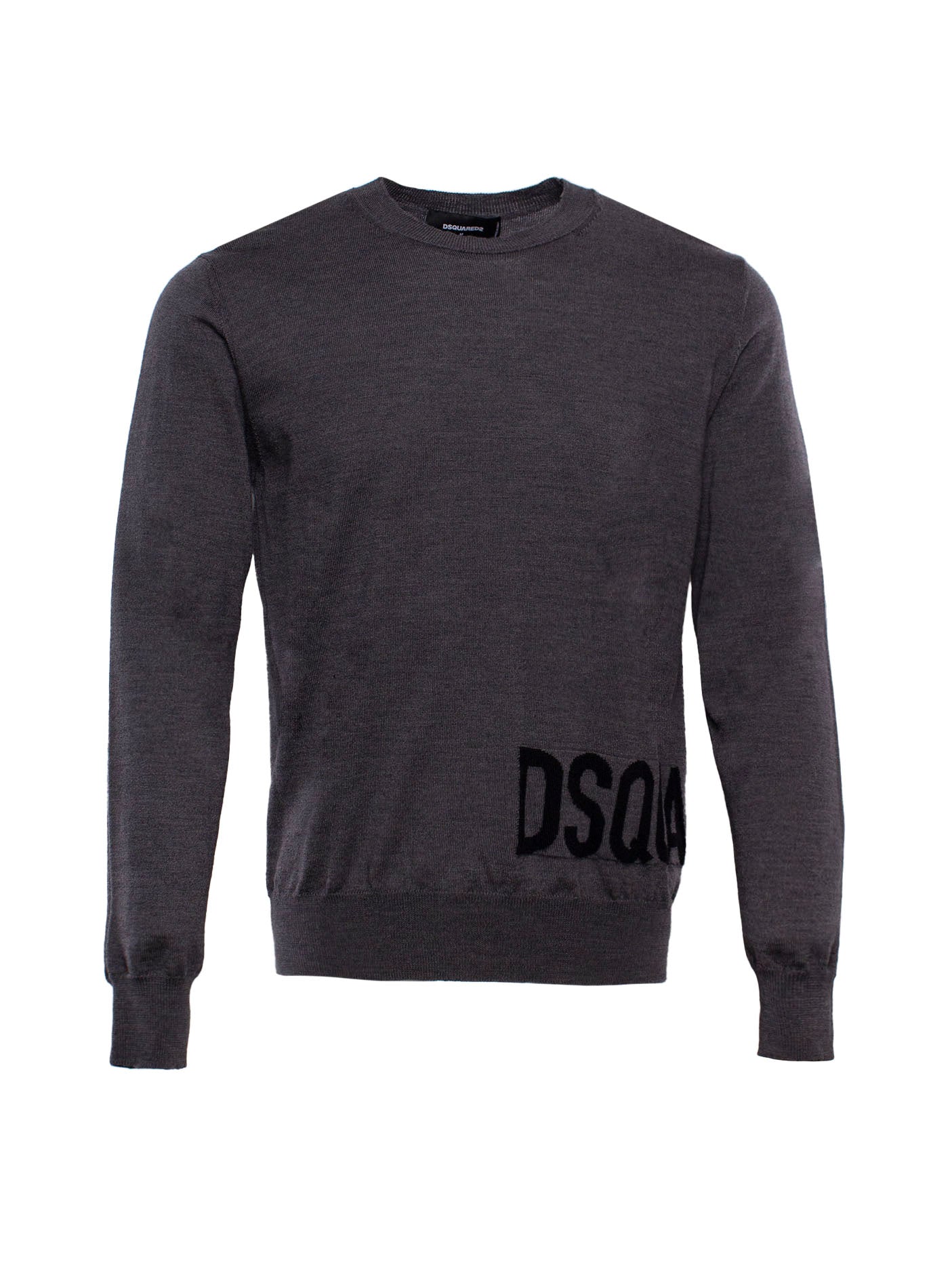 <tc>SUÉTER DSQUARED2 DE CUELLO REDONDO CON INTARSIA Y LOGO</tc>