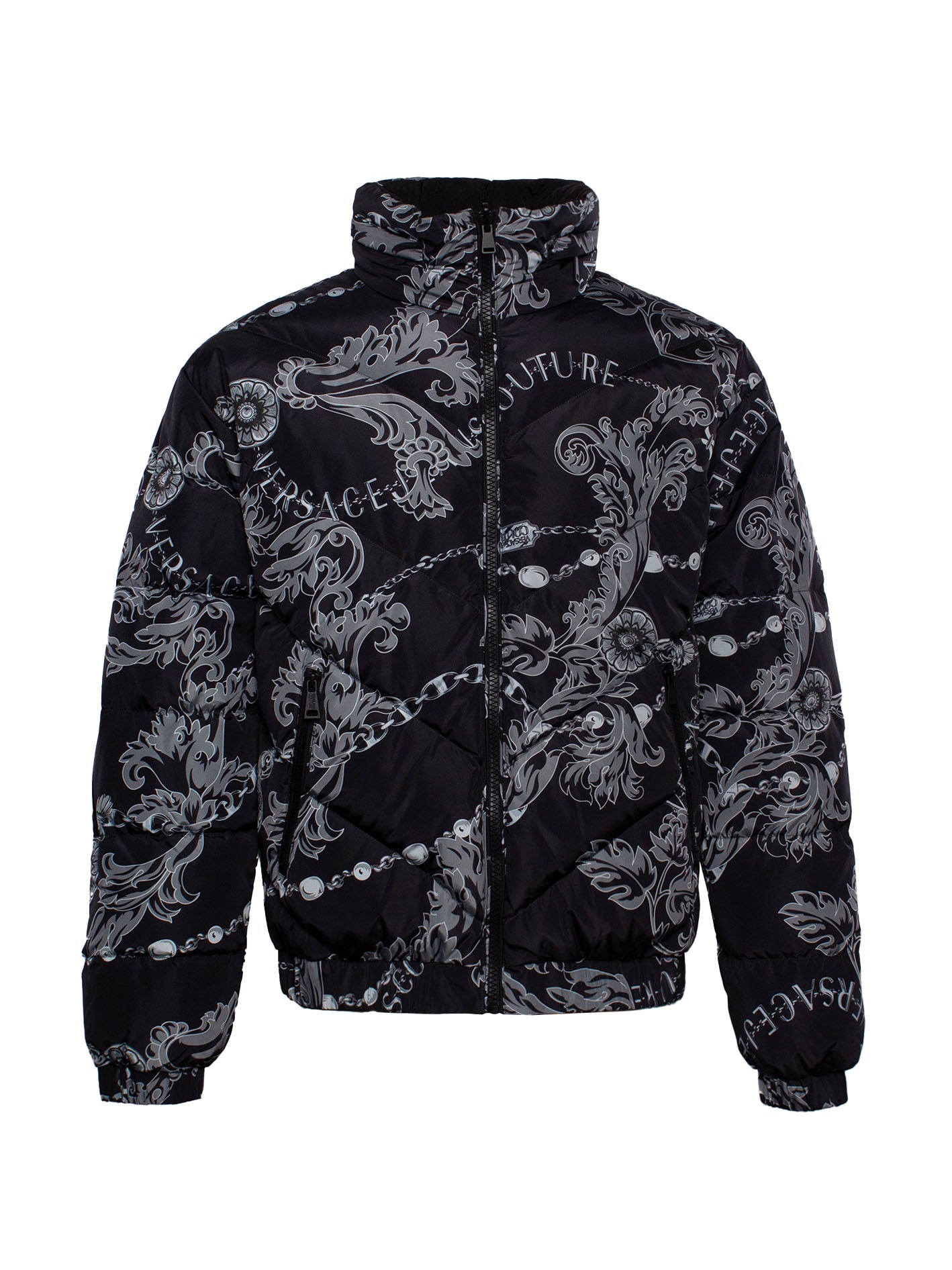VERSACE JEANS COUTURE REVERSIBLE PADDED JACKET