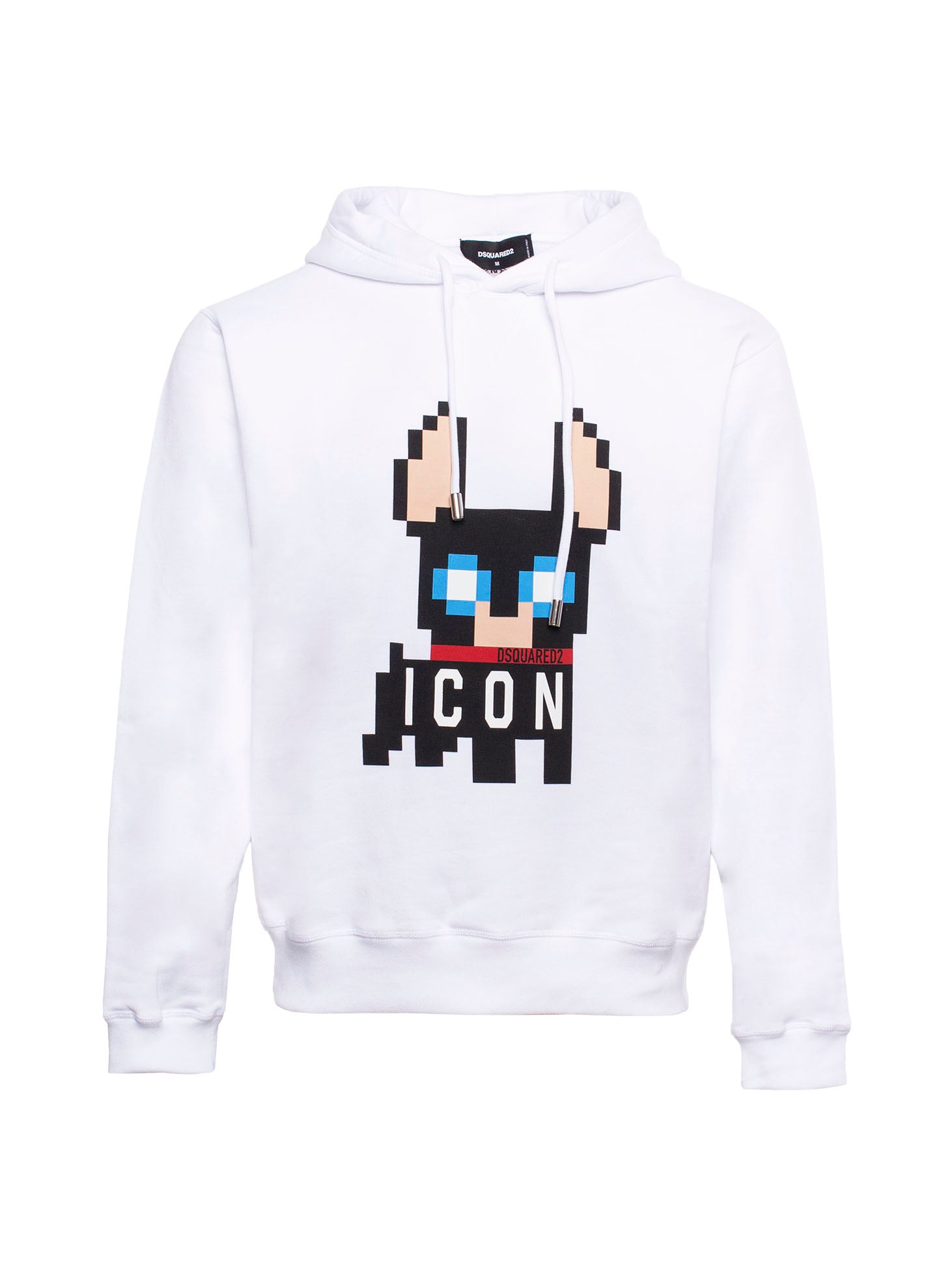 <tc>SUDADERA DSQUARED2 CON CAPUCHA MOTIVO ICON</tc>