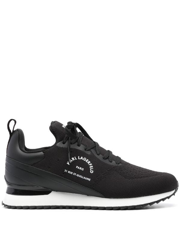 KARL LAGERFELD VELOCITOR LOGO-PRINT SNEAKERS