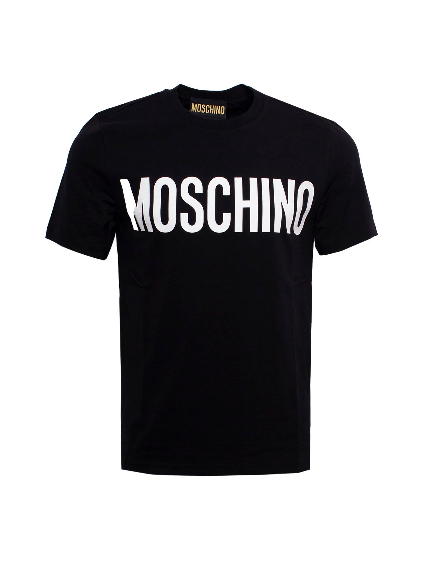 MOSCHINO LOGO-PRINT SHORT-SLEEVE T-SHIRT