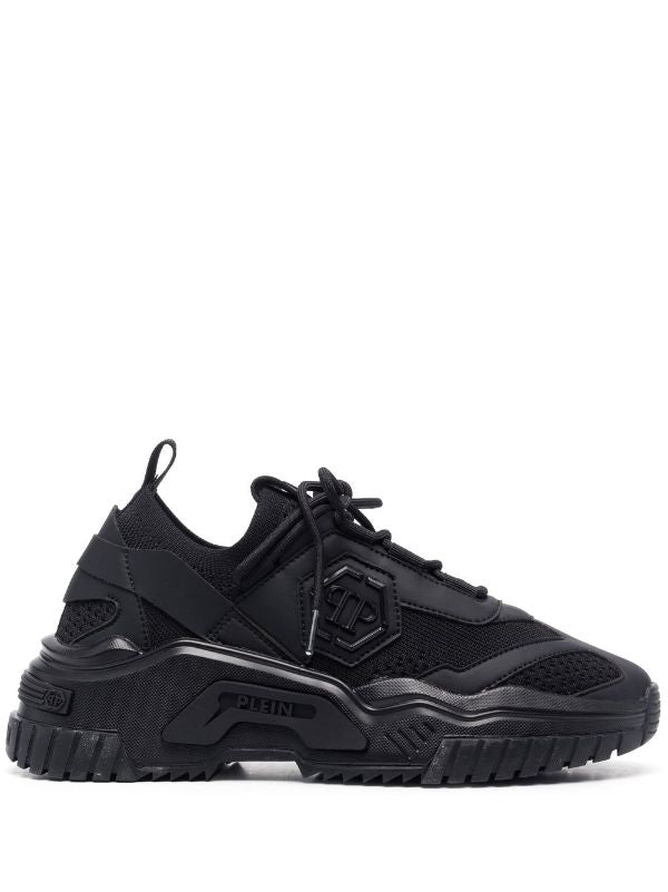 PHILLIP PLEIN RUNNER HEXAGON LOW-TOP SNEAKERS