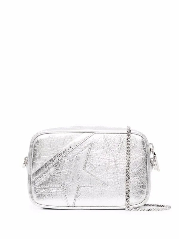 <tc>BOLSO GOLDEN GOOSE MINI ESTRELLA CON BANDOLERA METALIZADO</tc>