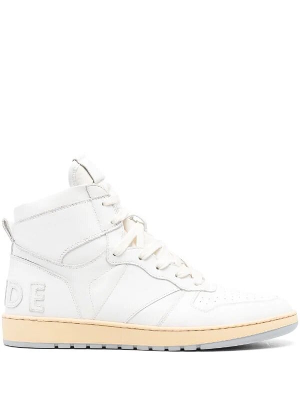 RHUDE RHECESS HIGH-TOP SNEAKERS