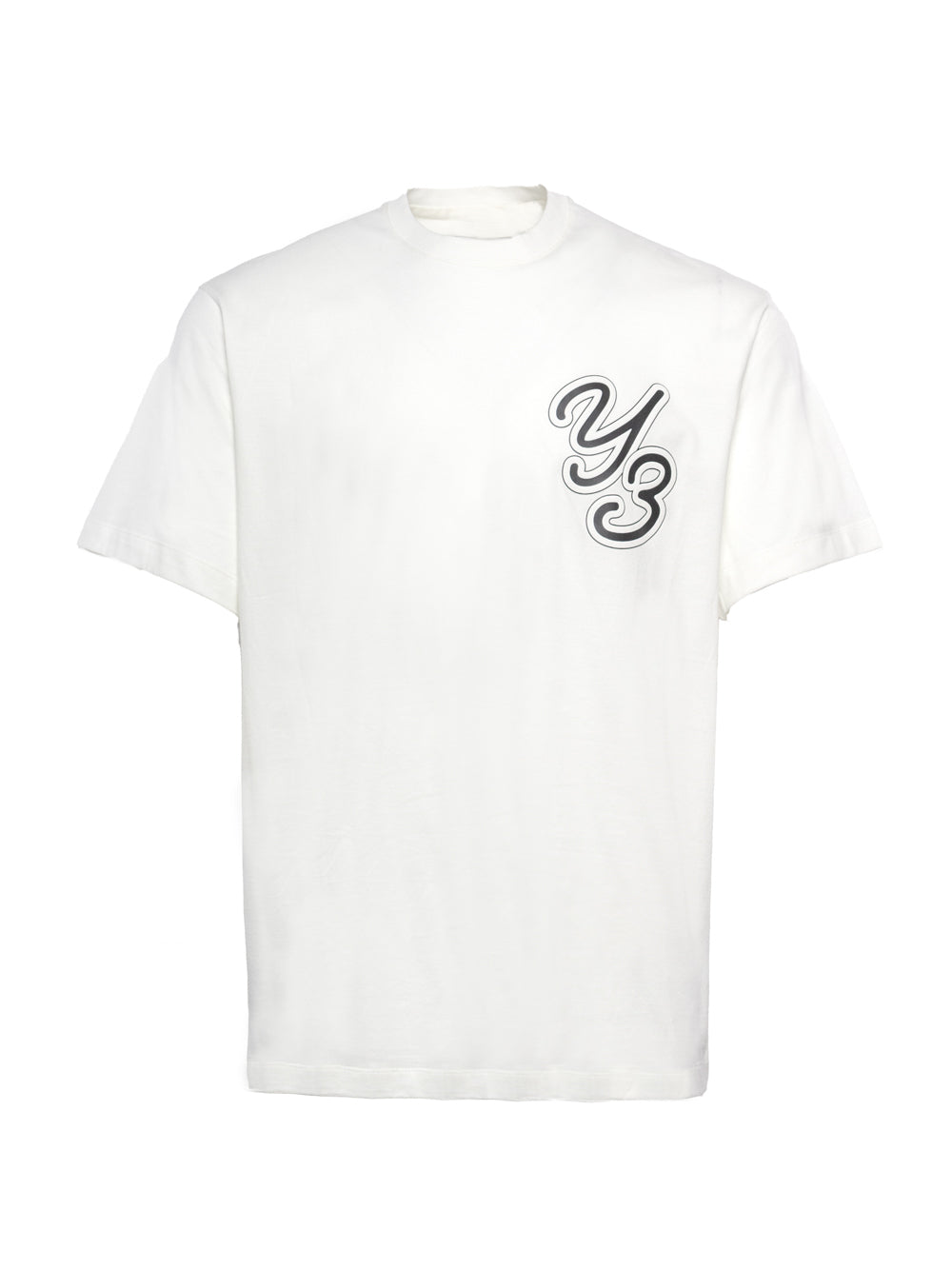 Y-3 LOGO-PRINT COTTON T-SHIRT