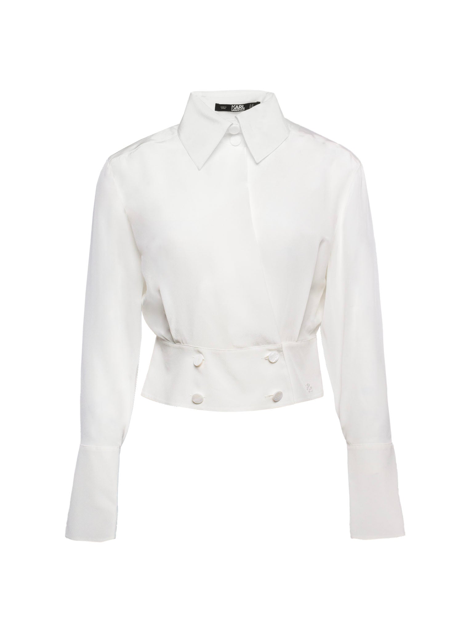 KARL LAGERFELD ARCHIEVE SILK SHIRT