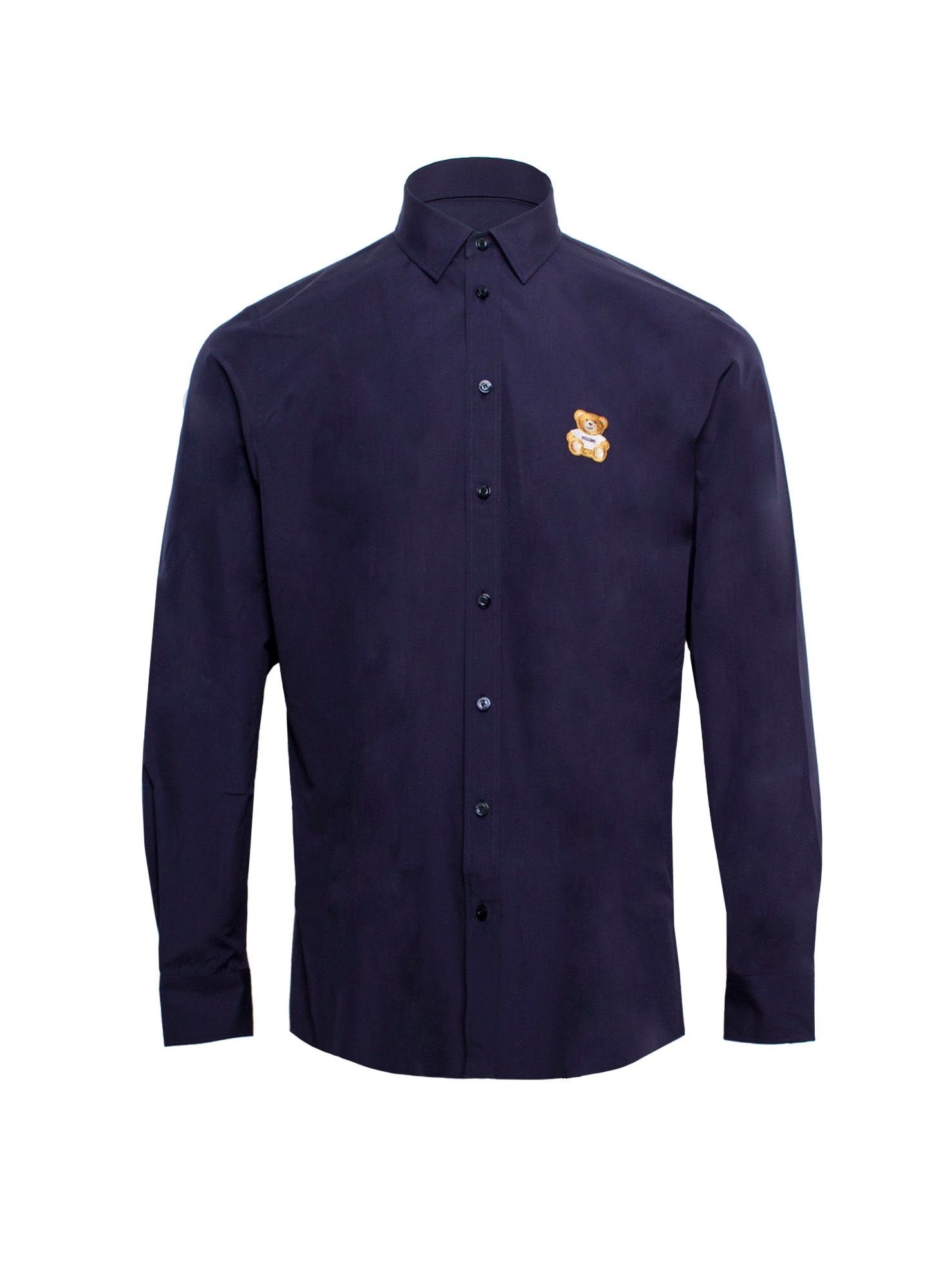 <tc>CAMISA MOSCHINO DE MANGA LARGA CON LOGO</tc>