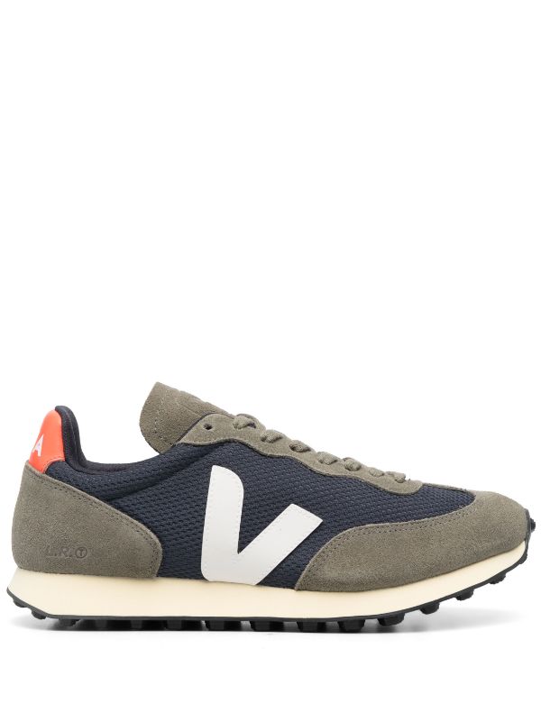 VEJA RIO BRANCO PANELLED LOW-TOP SNEAKERS