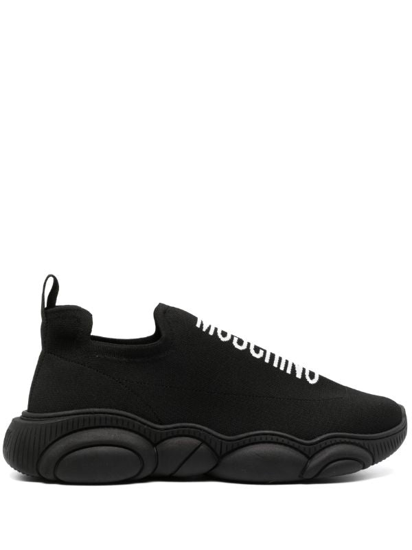 MOSCHINO TEDDY LOW-TOP SNEAKERS