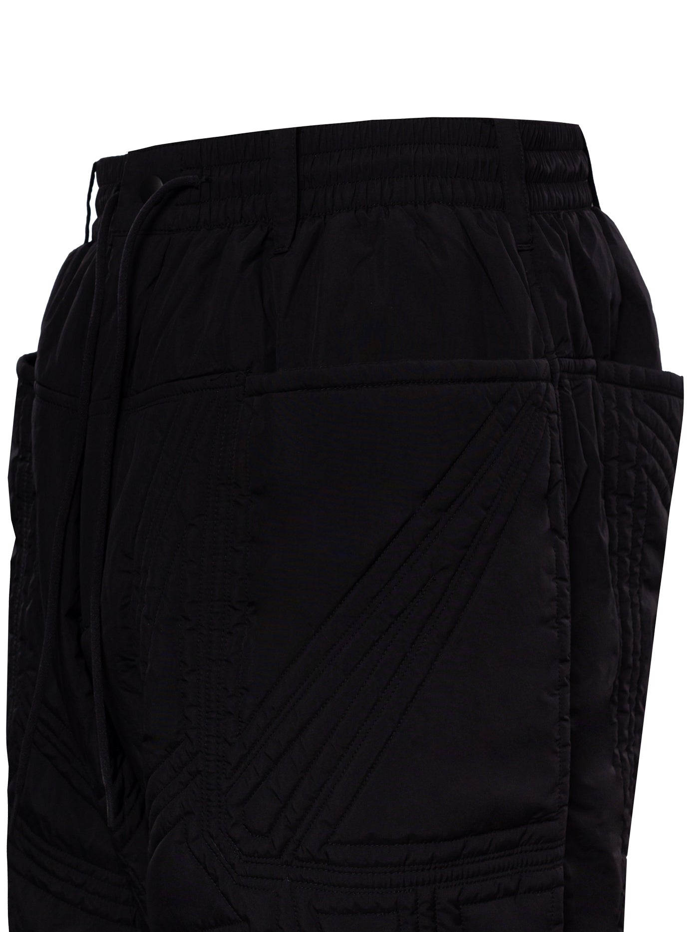 Y-3 QUILTED COTTON TRACK PANTS