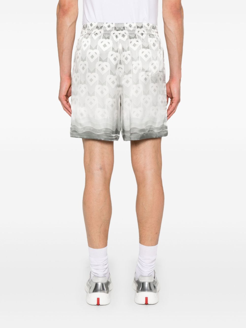 SHORTS CASABLANCA SEDA MONOGRAMA
