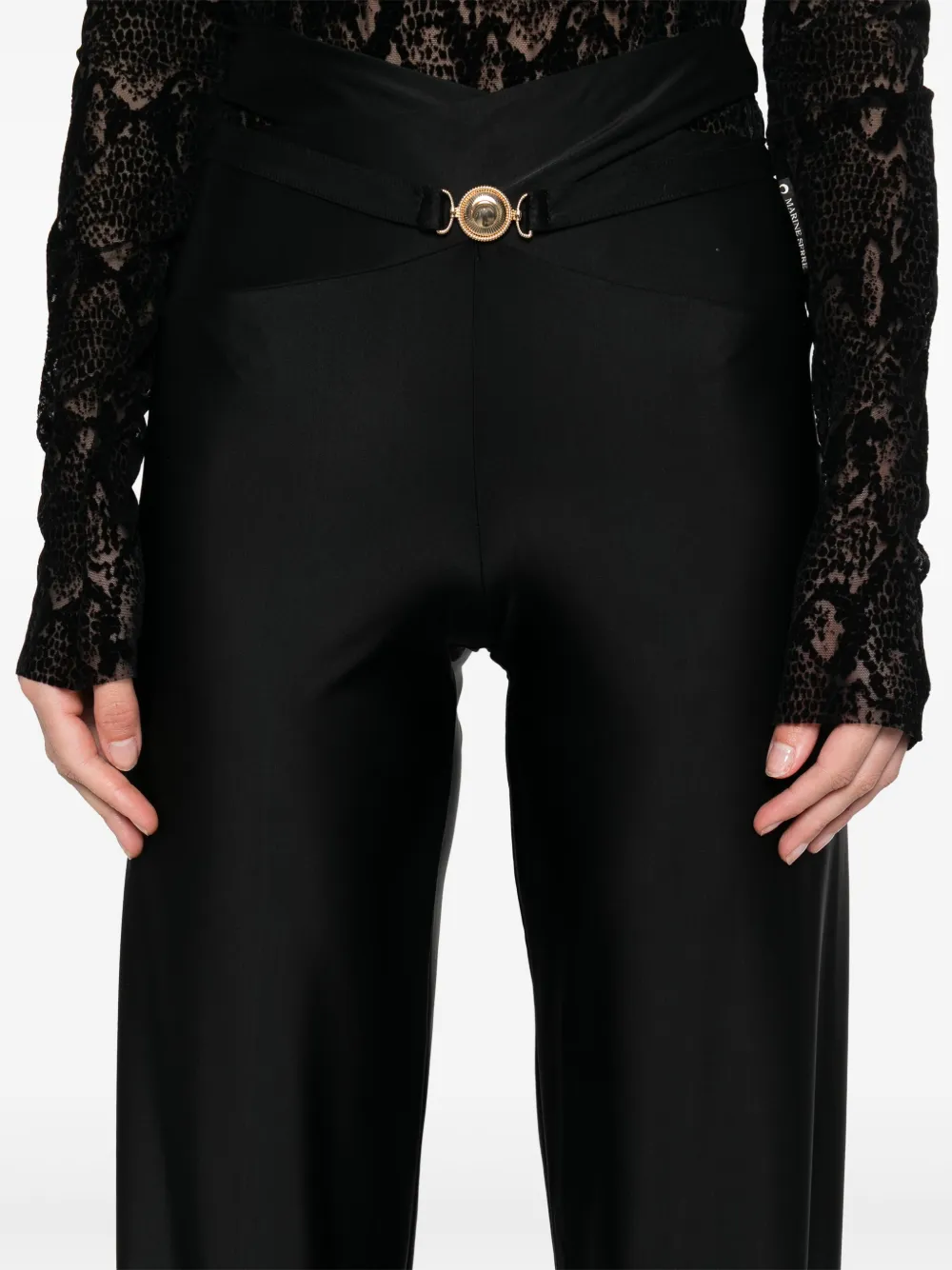 PANTALONES MARINE SERRE CROSS-STRAP
