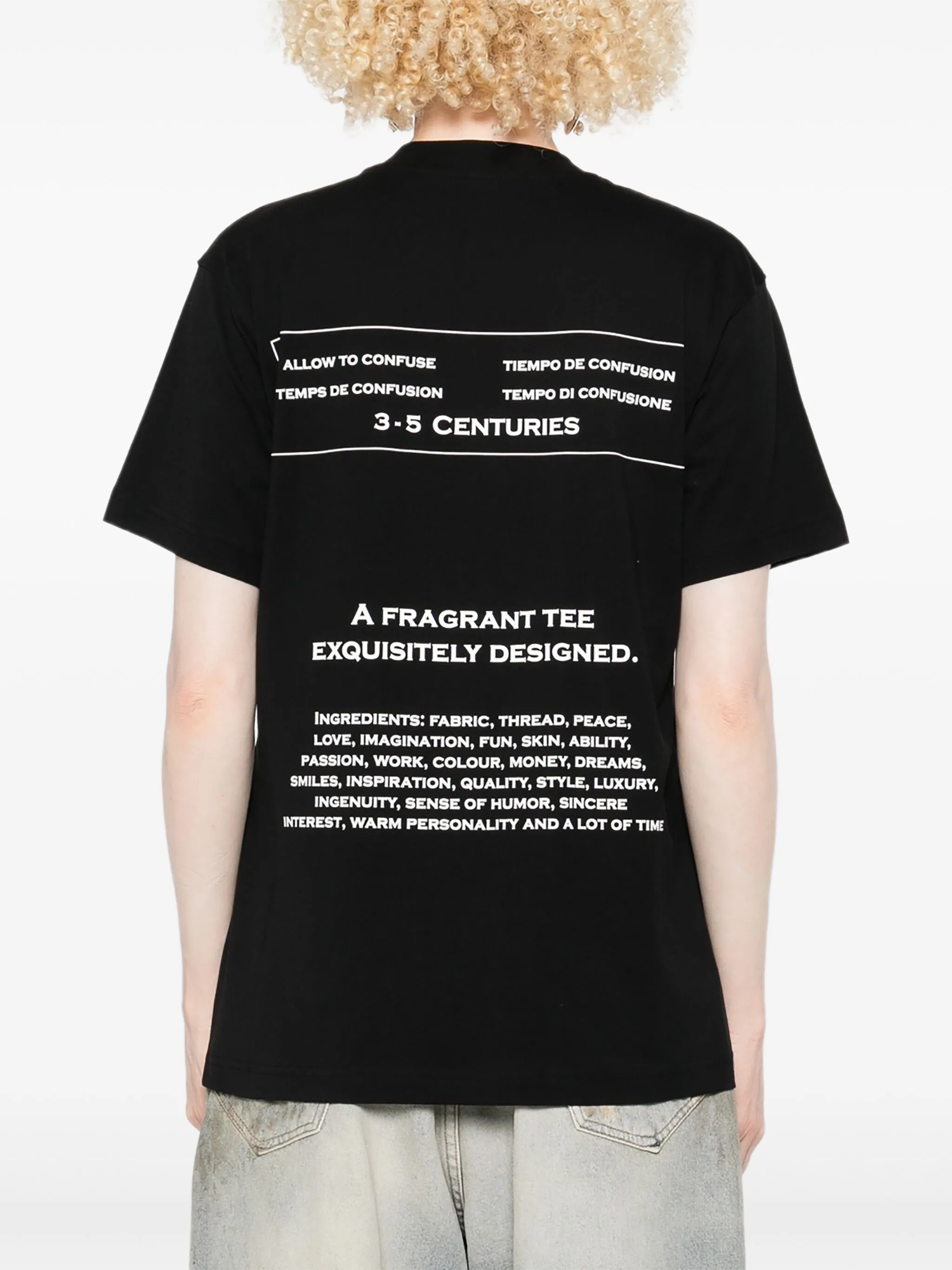 CAMISETA MOSCHINO LOGO
