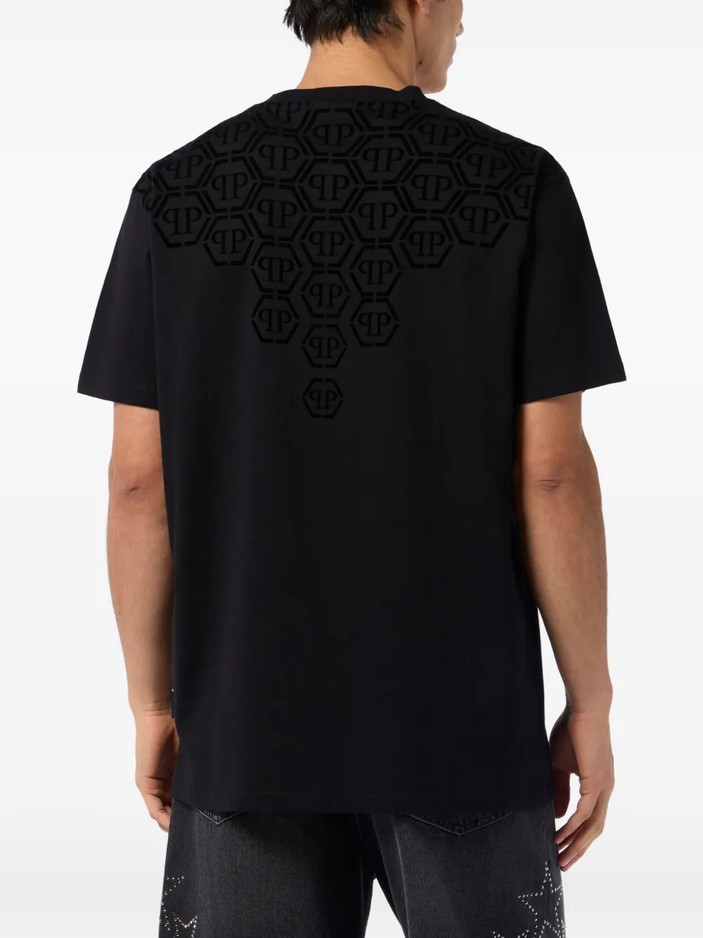 CAMISETA PHILIPP PLEIN MONOGRAMA
