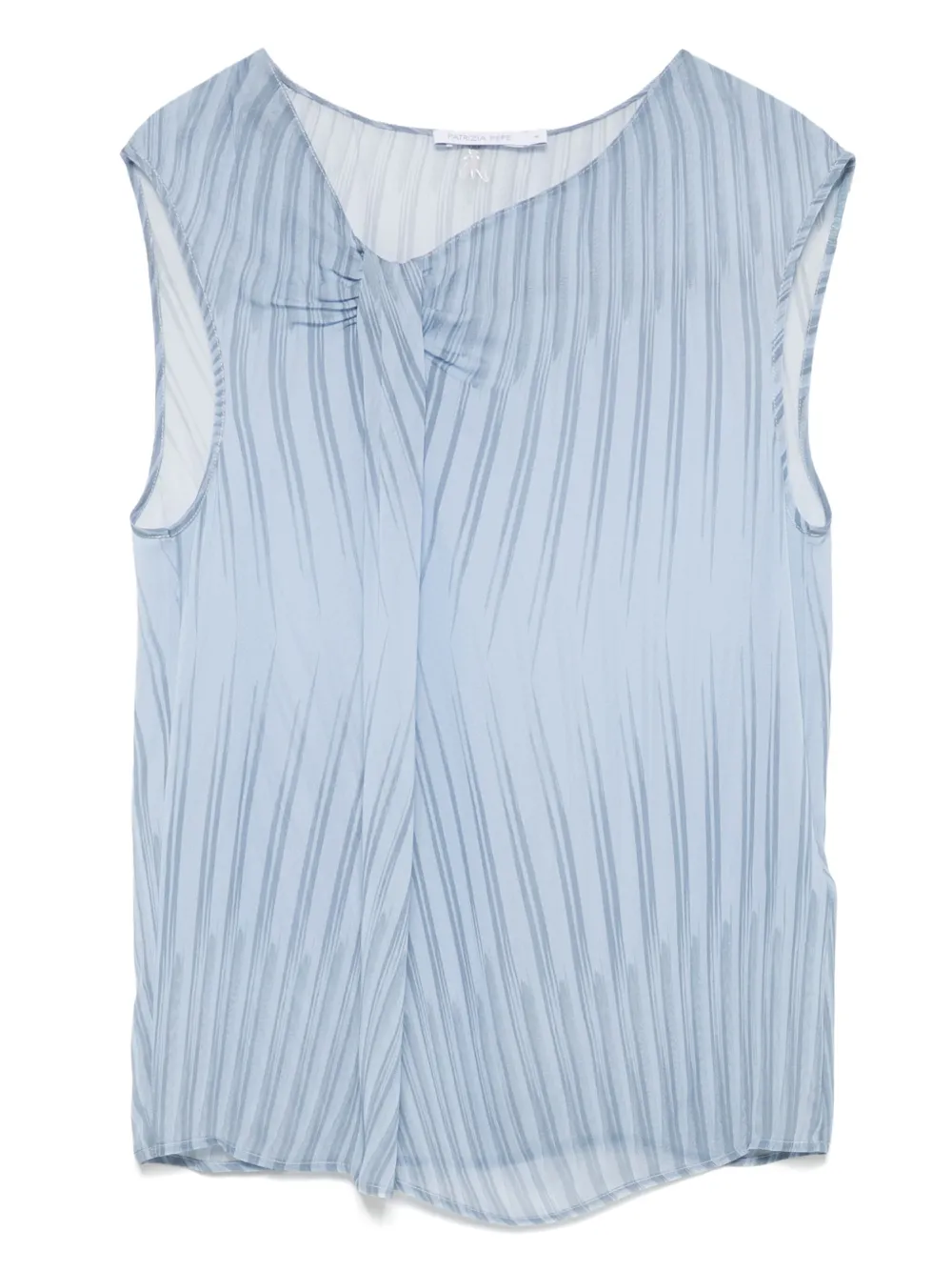 TOP PATRIZIA PEPE STRIPED