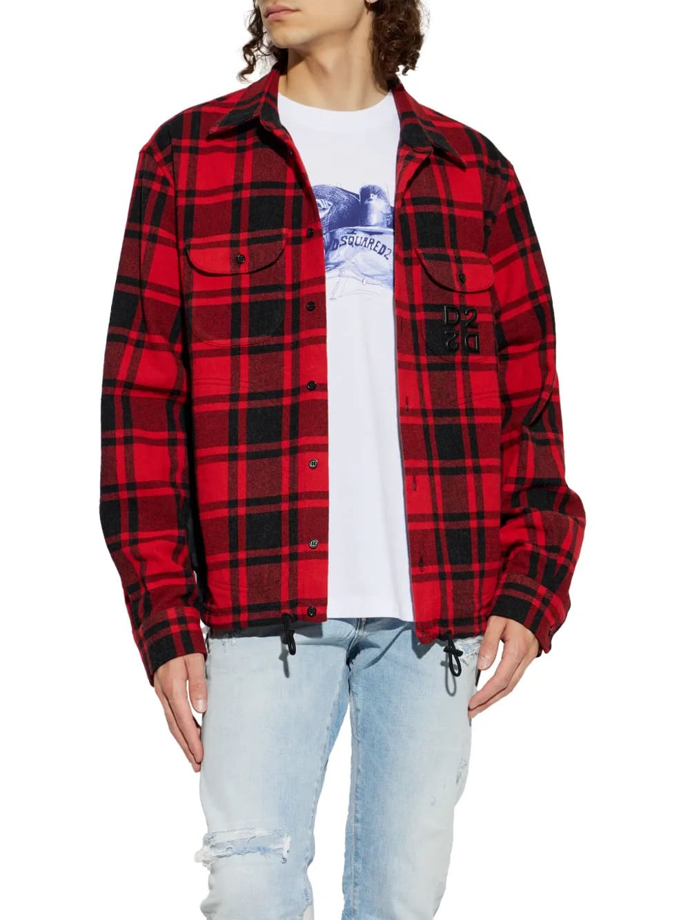 CHAQUETA DSQUARED2 HYBRID LOGO