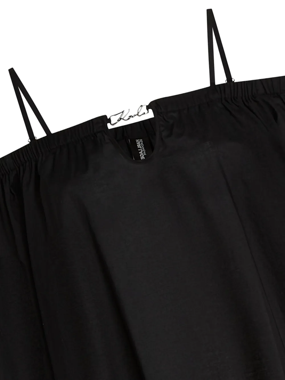 VESTIDO KARL LAGERFELD HOMBROS DESCUBIERTOS