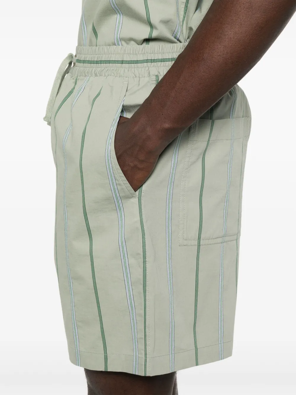 BERMUDAS MAISON KITSUNÉ DE RAYAS