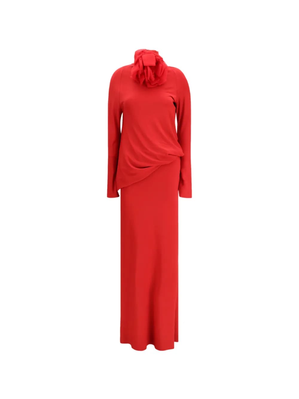 VESTIDO MAGDA BUTRYM APLIQUE FLOR