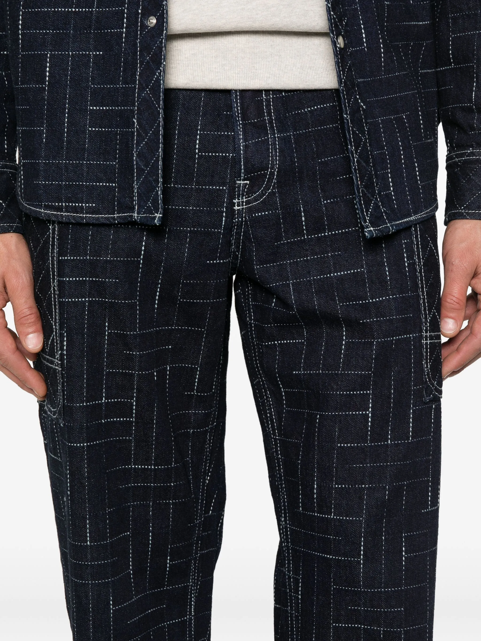 JEANS KENZO GEOMETRIC