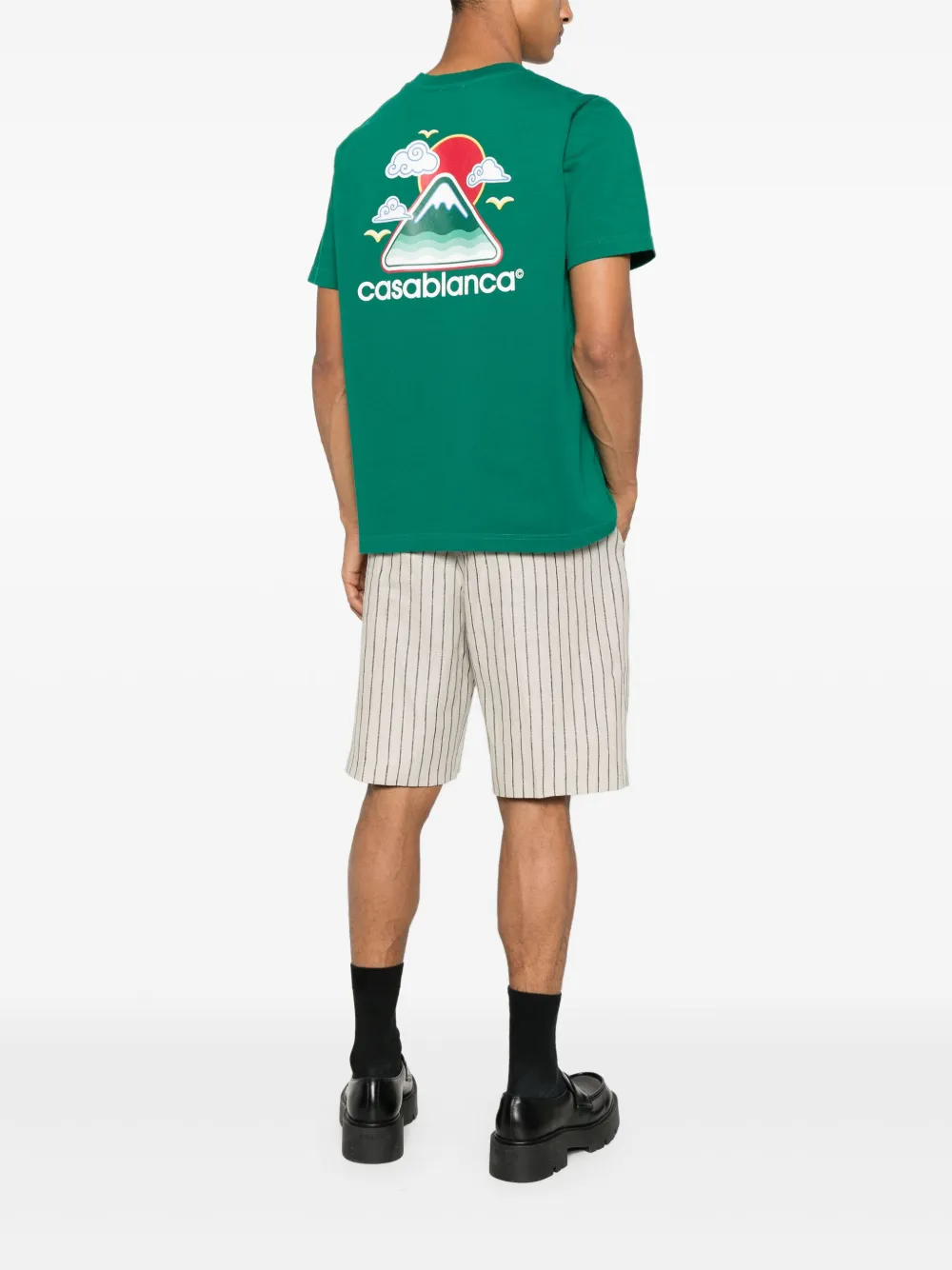 CAMISETA CASABLANCA MONTAGNE ONDULÉE