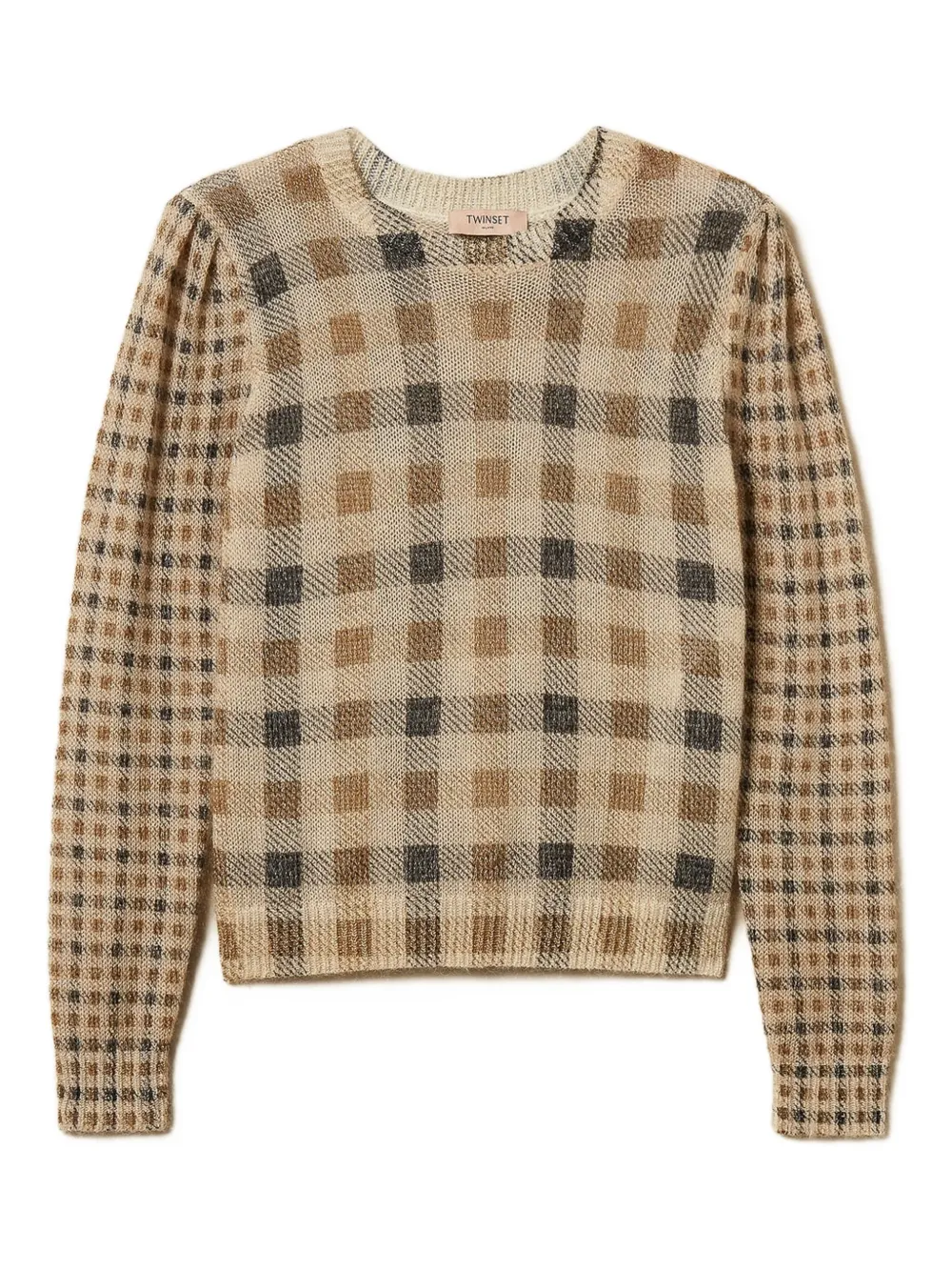 JERSEY TWINSET CUADROS