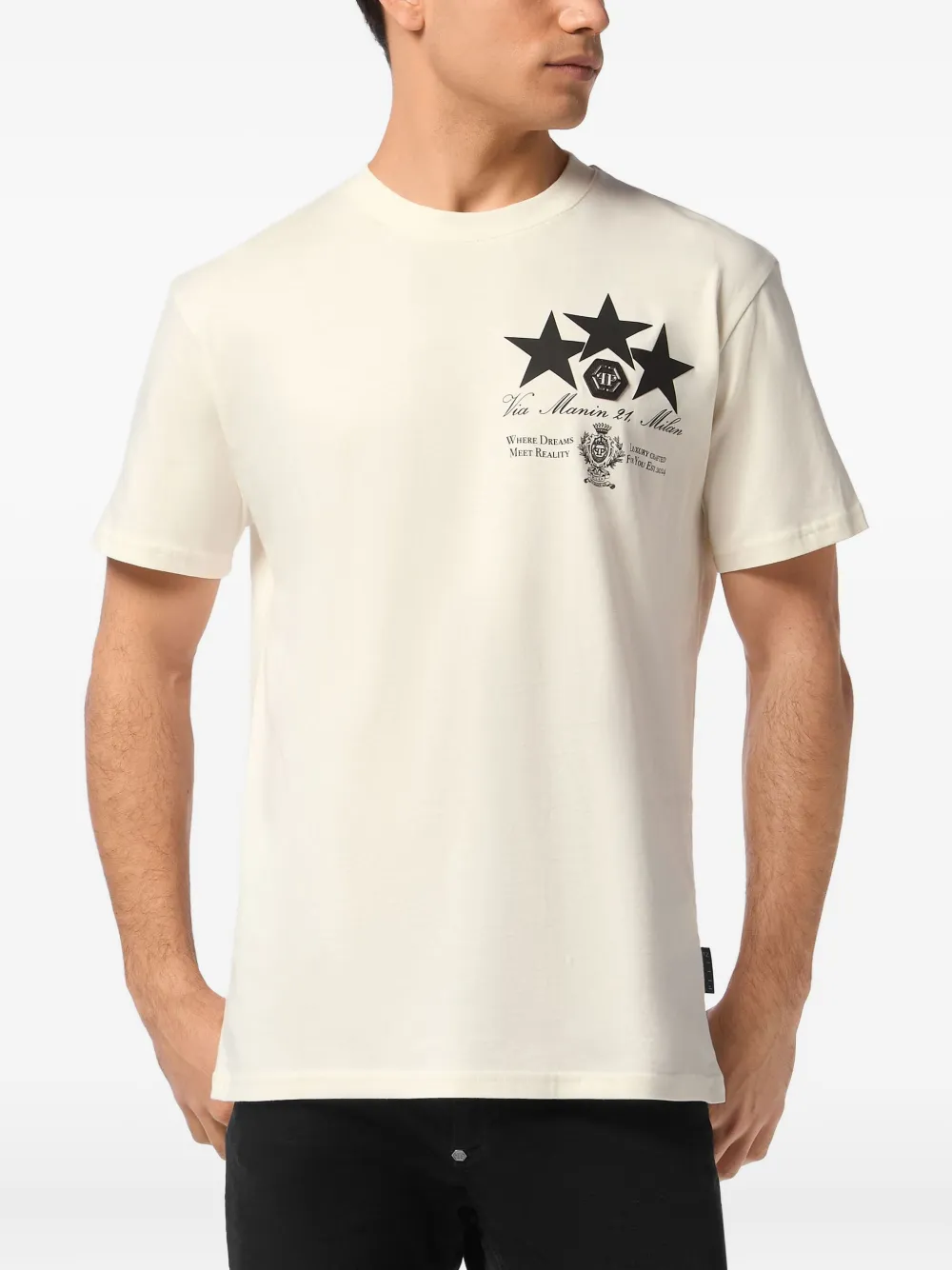 CAMISETA PHILIPP PLEIN ESTRELLAS