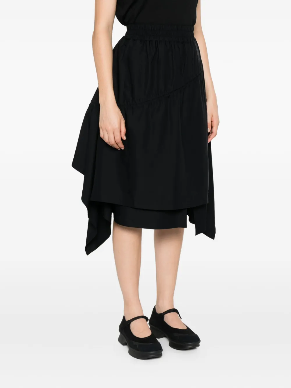 FALDA Y-3 ASIMETRICA