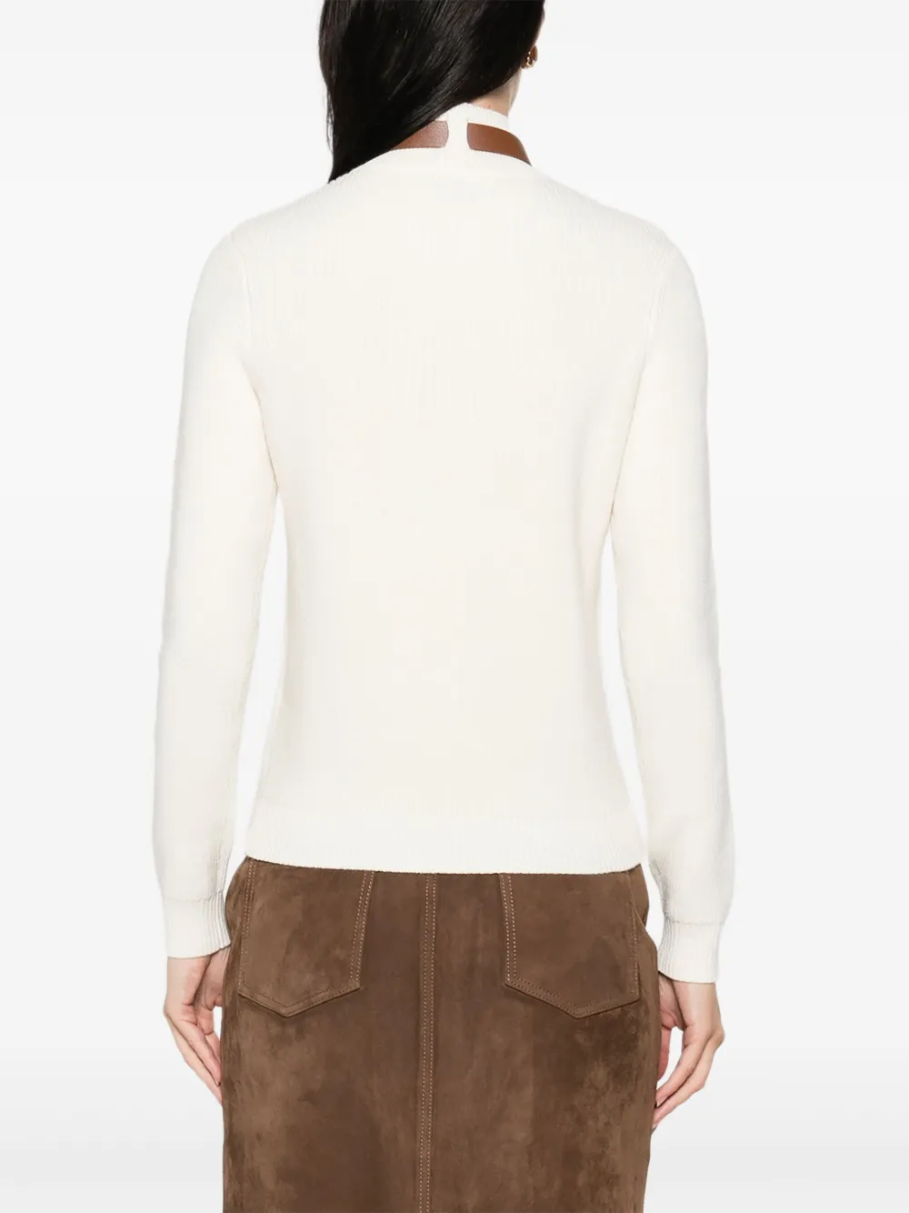SWEATER ELISABETTA FRANCHI ACANALADO
