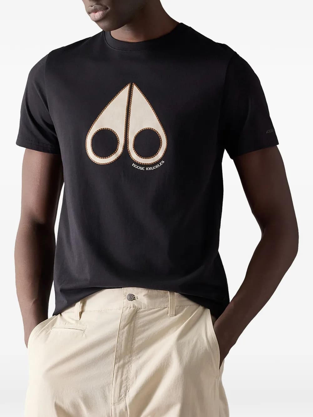 CAMISETA MOOSE KNUCKLES LOGO