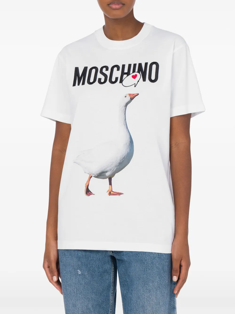 CAMISETA MOSCHINO LOGO