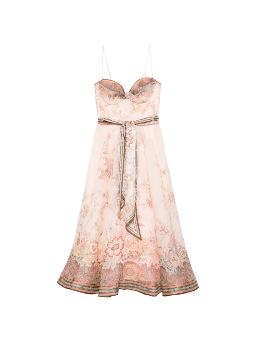 VESTIDO ZIMMERMANN PAISLEY TIE